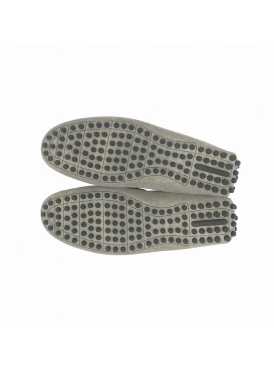 Louis Vuitton Hockenheim Line LV Logo Bit Suede Loafers Shoes 6.5 Gray main image 6